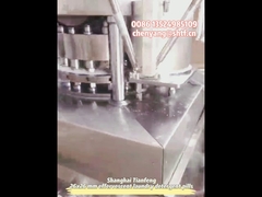 Máy ép viên rửa chén hai màu ZPW19, máy ép viên sủi hai lớp