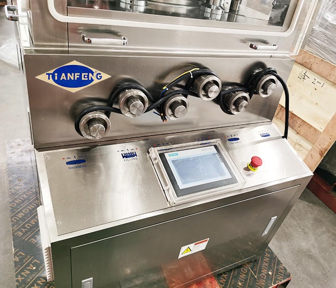 Máy ép viên quay tốc độ cao 189000 chiếc / giờ 3 đầu ra Động cơ 5,5KW
