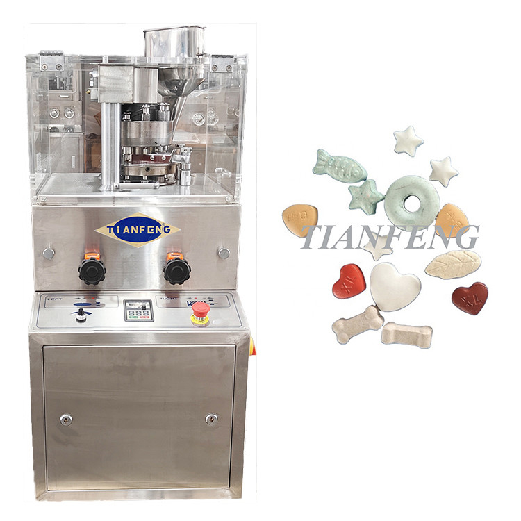 ZP5 ZP9 ZP7 Máy ép thuốc dược phẩm tốc độ cao cho nén đồng bộ 60KN