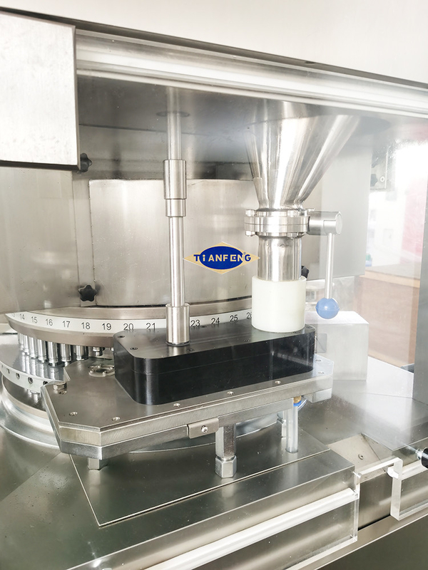 100kN HSZP máy in máy tính bảng với hệ thống bôi trơn tự động và bảo vệ tháp kính hữu cơ