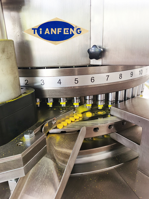 100kN HSZP máy in máy tính bảng với hệ thống bôi trơn tự động và bảo vệ tháp kính hữu cơ