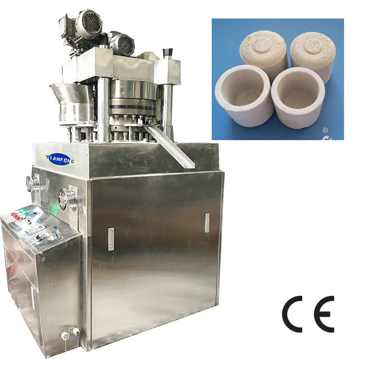50HZ/60HZ Voltage Ceramic Crucible Tablet Press Machine với áp suất 100KN