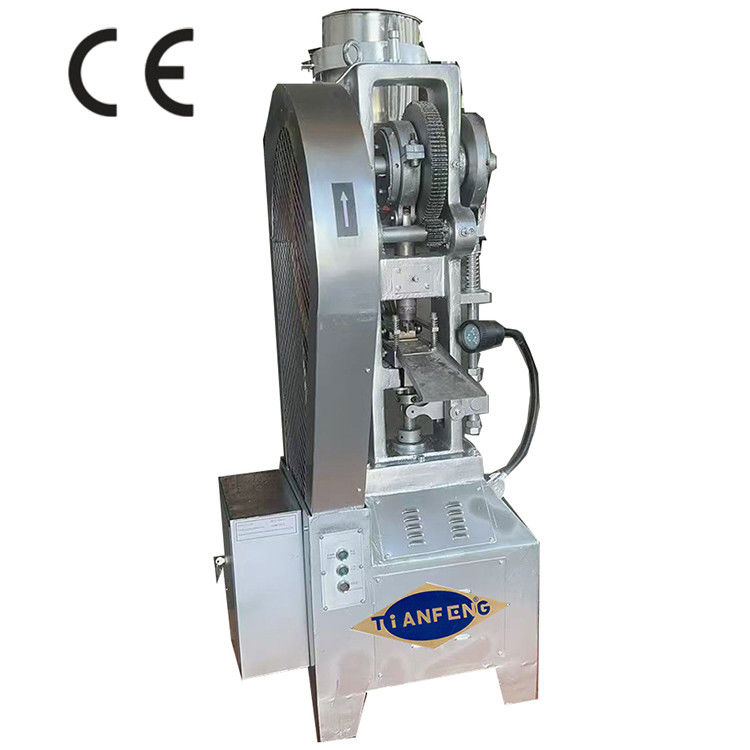 Máy in bảng đơn lớp đầu ra Flower Basket Tablet Press với áp suất 60 KN và công suất 2800 PC / giờ