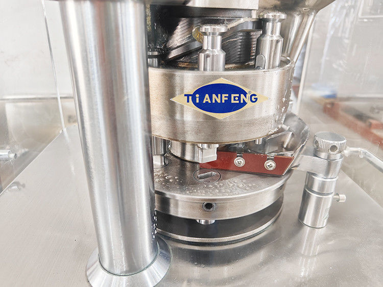 Tấm nén thuốc thuốc dược phẩm với áp suất tối đa 60KN và nguồn điện 380V/220V tùy chọn