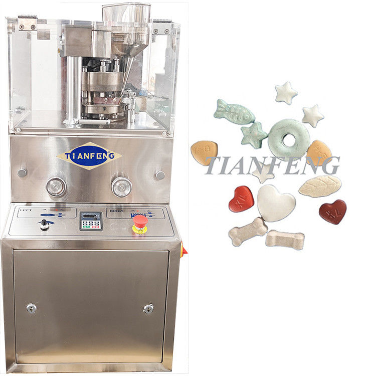 Tấm nén thuốc thuốc dược phẩm với áp suất tối đa 60KN và nguồn điện 380V/220V tùy chọn