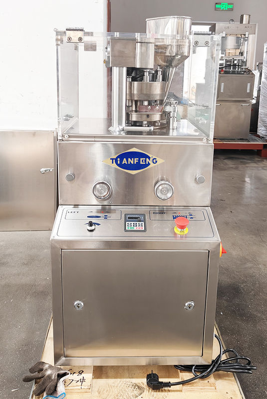 Ss304 vật liệu Máy nén máy tính bảng ZP5B ZP7B ZP9B ZP10B ZP12B Áp suất tối đa 60KN Cho sản xuất máy tính bảng