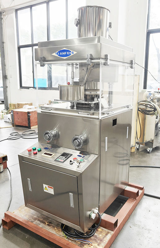 Máy ép viên xoay bột 380V nhanh và chính xác ZPW15D ZPW17D để sản xuất viên nén cỡ lớn