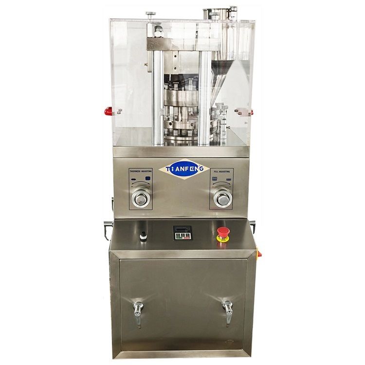 Tốc độ xoay của tháp 0-30 r/min Máy chế tạo viên thuốc Camphor cho sản xuất máy in thuốc / máy in thuốc