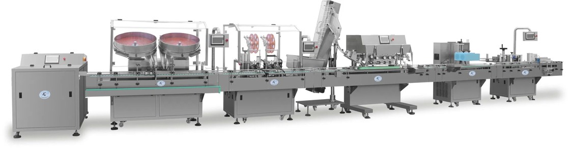 Đường dây sản xuất nồi chai tự động tốc độ cao 380V với bảo hành 1 năm và công suất 1000PCS/năm