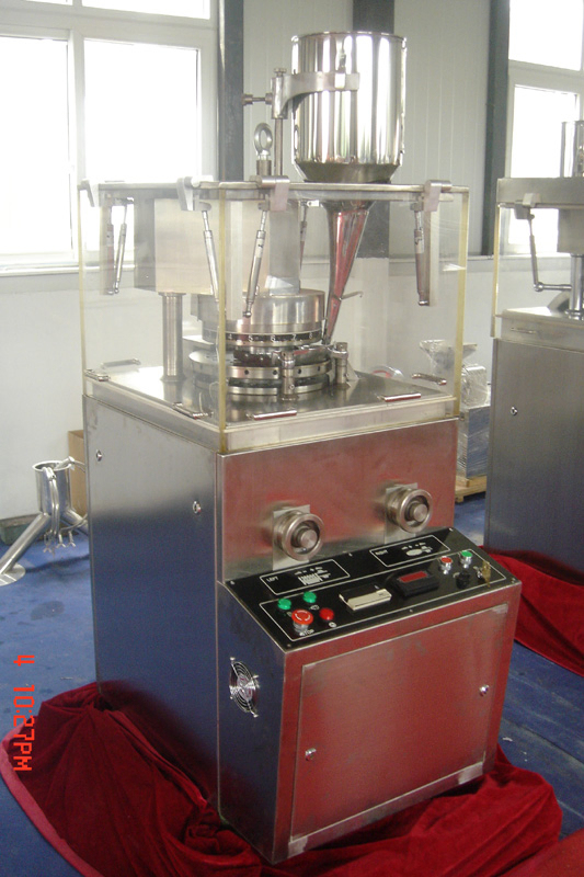 ZP15D Model Rotary Tablet Press Machine with 15 Dies and 60KN Max Pressure for Pharmaceutical and Chemical Industries