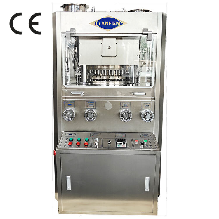 Máy Press Tablet Rotary ZP45A với áp suất tối đa 100 kN, 243.000 viên/giờ và 7.5KW Power