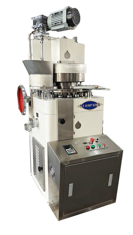 Máy nén máy tính bảng linh hoạt có khả năng sản xuất các hình dạng và kích thước máy tính bảng khác nhau với lực nén nhất quán