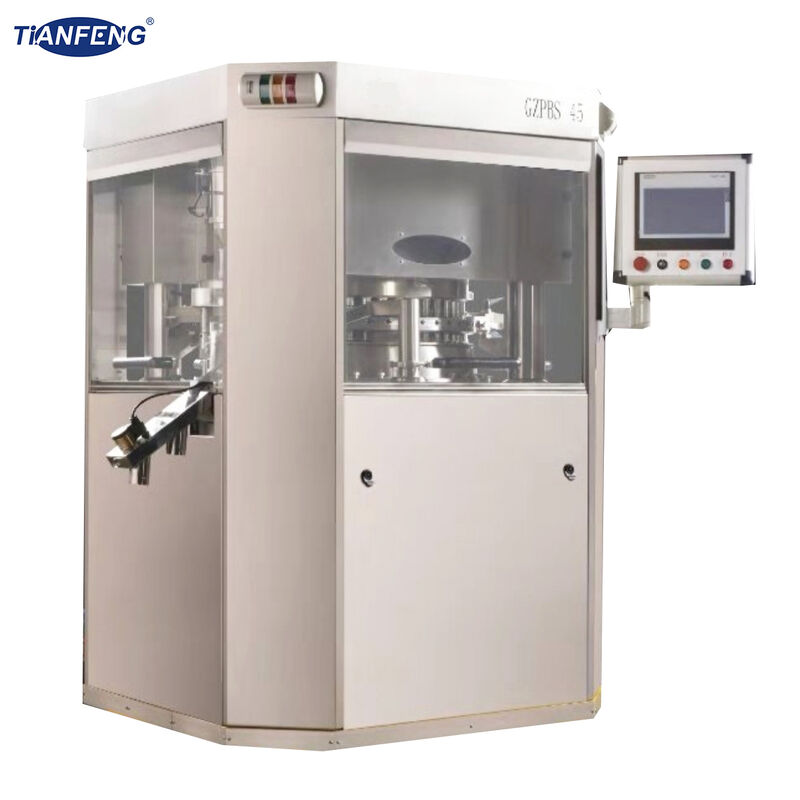 Máy in máy nén máy tính bảng quay có khả năng nén máy tính bảng tốc độ cao GZPS45 cho các ứng dụng dược phẩm và hóa học