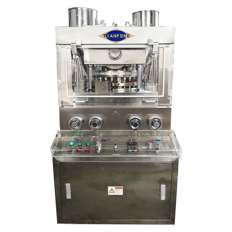 Máy ép viên nén phòng thí nghiệm dược phẩm loại quay SS304