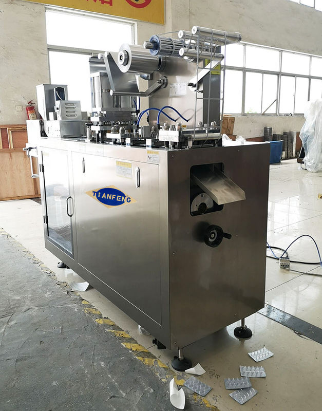 Máy đóng gói vỉ PVC loại phẳng SS304 35 tấm / phút