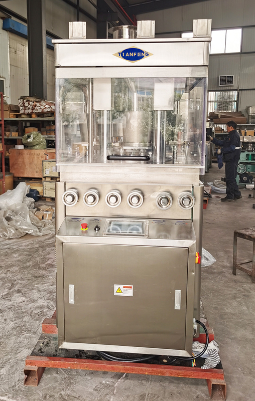 Máy nén viên điện với bộ nạp liệu ZPW23 cho thuốc ba lớp