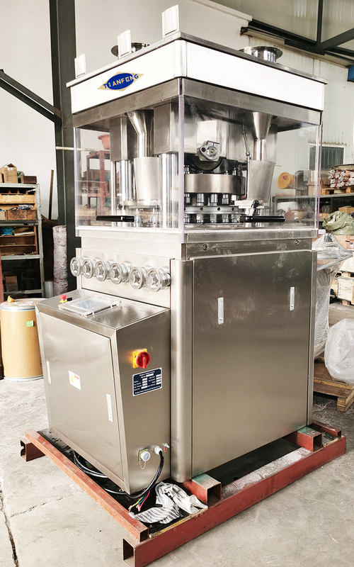 Máy nén viên điện với bộ nạp liệu ZPW23 cho thuốc ba lớp