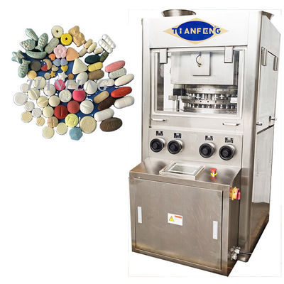 Máy ép viên sủi bọt đường sữa muối Máy ép viên nén tốc độ cao ZPG29