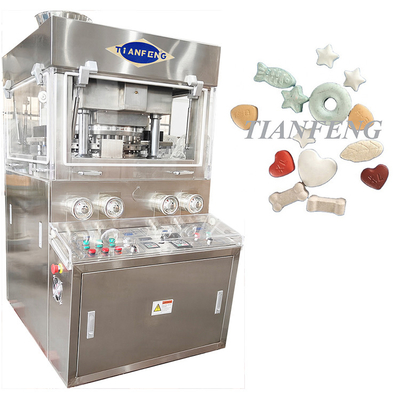 ZPW31 Công nghiệp thực phẩm dược phẩm Máy làm thuốc viên hai lớp cho đường kính lớn