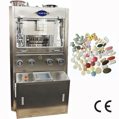 Tốc độ cao hai lớp Rotary Tablet Press máy in thuốc ZP45A ZP41F