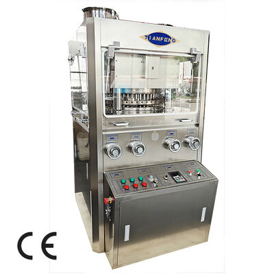 Máy tạo viên nén nhỏ gọn quay ZP41F thiết kế máy ép viên nén viên nén ZP45A để sản xuất viên nén trong dược phẩm
