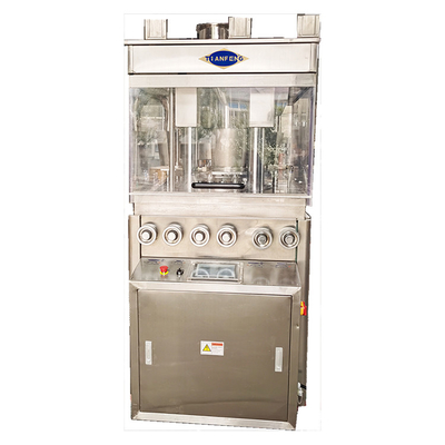 Máy nén viên 100 KN 3 lớp Loại quay 21500 miếng / giờ